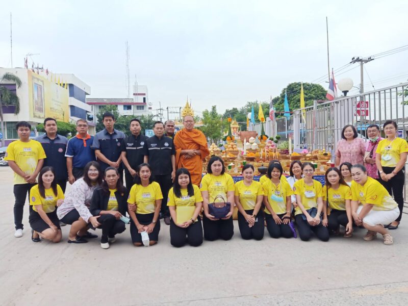 สำนักงานขนส่งจังหวัดปทุมธานีตั้งศาลพระภูมิ