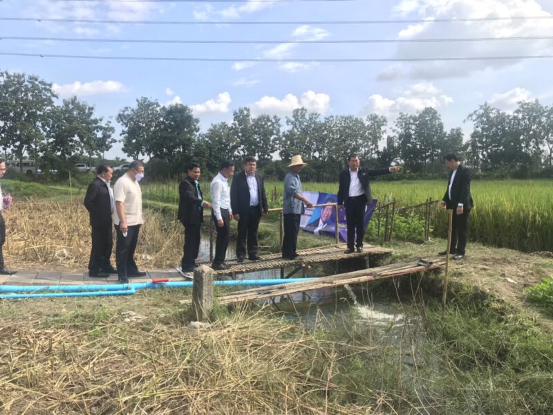 เชียงใหม่  รัฐมนตรีช่วยว่าการกระทรวงมหาดไทยลุยขับเคลื่อนจัดการน้ำเสียพื้นที่เชียงใหม่
