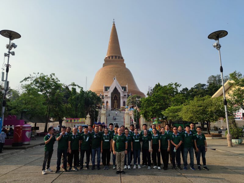 นครปฐม กลุ่มร่วมพลังสาบานต่อหน้าพระร่วงไม่มีการซื้อเสียงแน่นอน