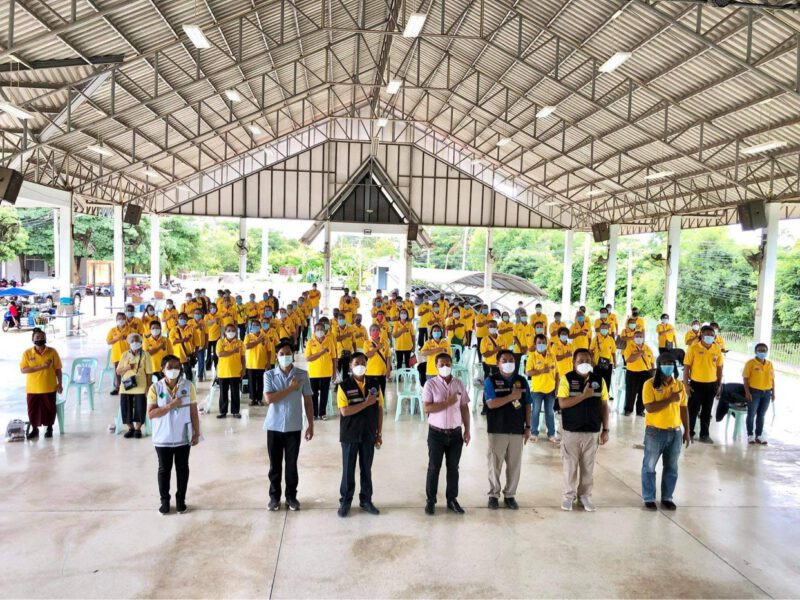 สระแก้ว   ตำบลบ้านใหม่หนองไทร นำร่องโครงการสร้างเครือข่าย อสม.ต้นแบบ