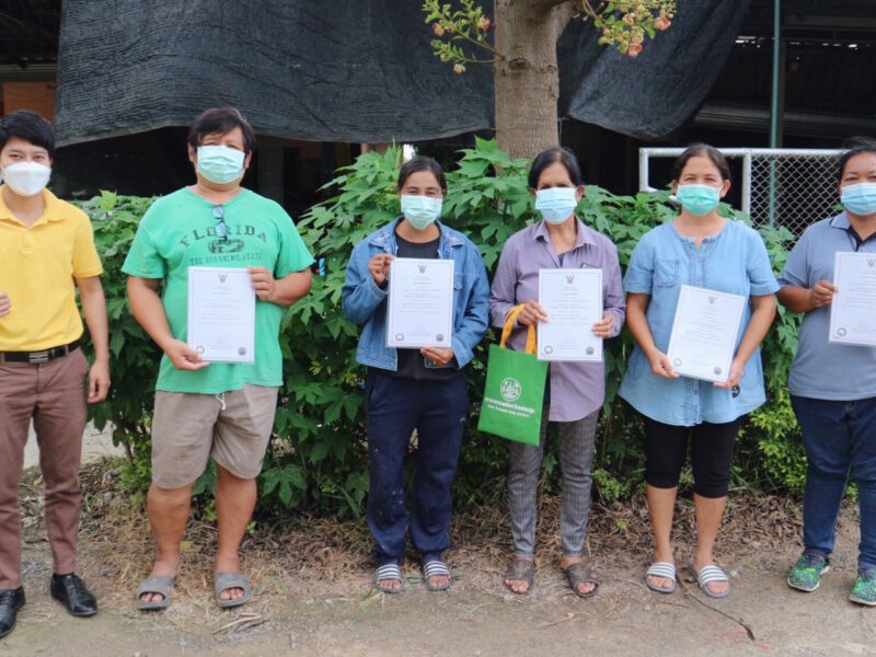 นครปฐม  สำนักงานสภาเกษตรกรจังหวัดสนับสนุนกลุ่มเกษตรกร เน้นคุณภาพมาตรฐาน GAP ยกระดับการผลิต