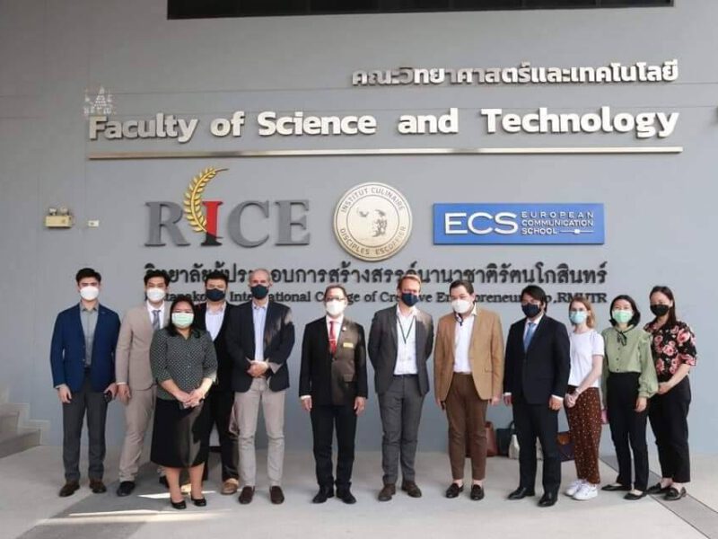 นครปฐม  มทร.รัตนโกสินทร์ ให้การต้อนรับคณะผู้ช่วยทูตและเจ้าหน้าที่ของสถานเอกอัครราชทูตฝรั่งเศส ประจำประเทศไทย