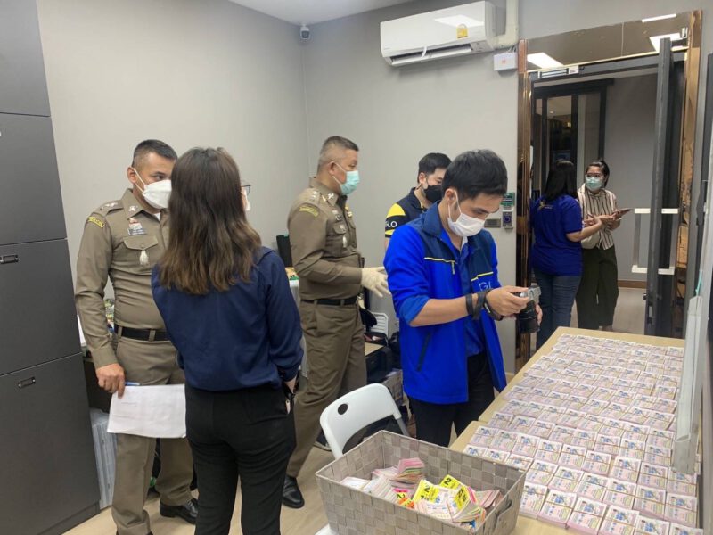 ตำรวจ-สำนักงานสลากฯ เข้าตรวจสอบ “หงษ์ทอง”ผู้ขายลอตเตอรี่ออนไลน์ รายใหญ่อีกเจ้า
