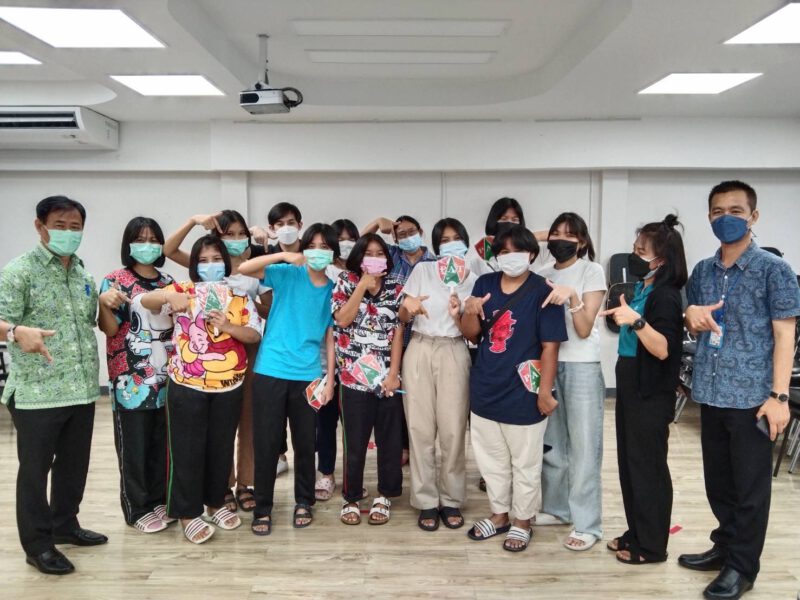 กรุงเทพมหานคร  สถานสงเคราะห์เด็กหญิงบ้านราชวิถีพร้อมนำเด็กและเยาวชนเข้าเรียนกับศูนย์การเรียนปัญญาภิวัฒน์ สะพานควาย