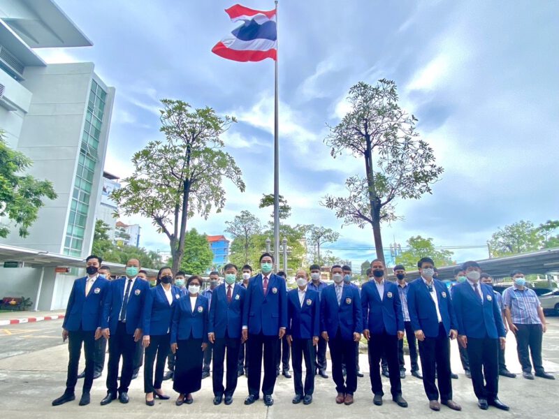 นนทบุรี   วิทยาลัยเทคโนโลยีปัญญาภิวัฒน์น้อมรำลึกวันพระราชทานธงชาติไทย