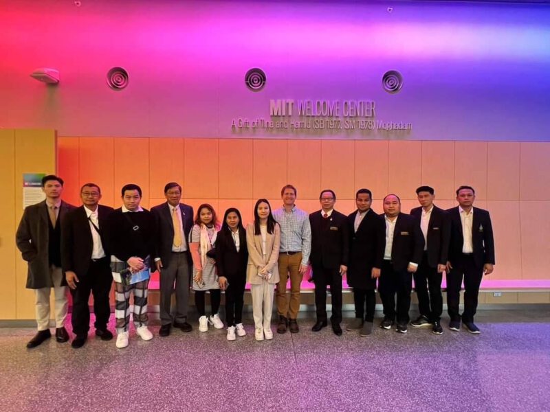 มทร. รัตนโกสินทร์ ศึกษาดูงาน และหารือความร่วมมือด้านความเป็นกลางทางคาร์บอนกับสถาบัน MIT