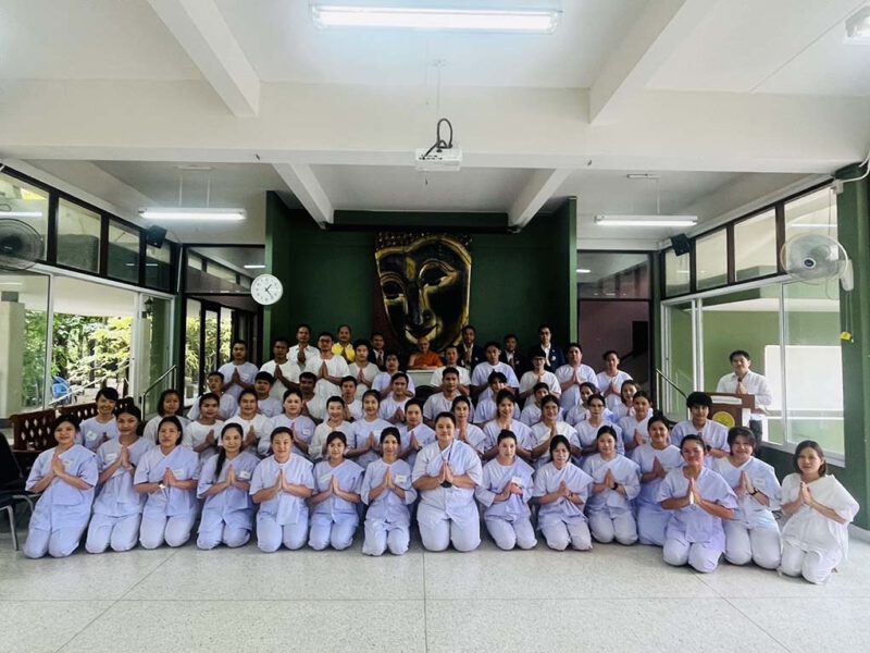 นนทบุรี   วิทยาลัยเทคโนโลยีปัญญาภิวัฒน์จัดค่ายอบรมคุณธรรมจริยธรรม