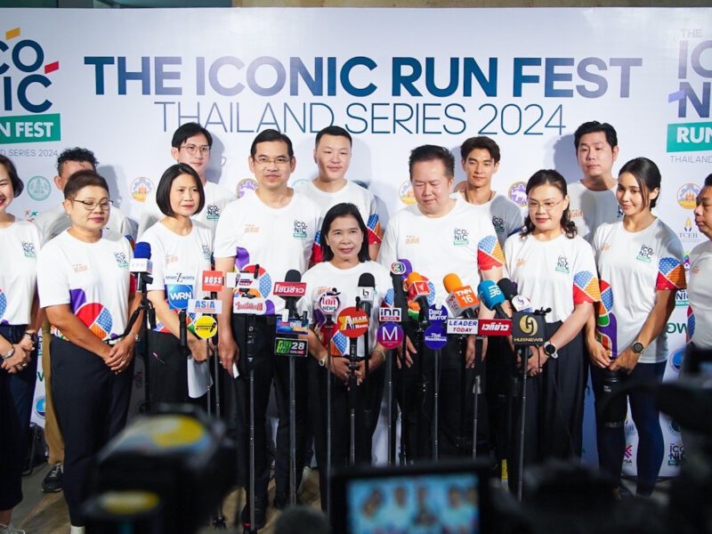 สสส. สานพลังภาคี ผุดเทศกาล The ICONIC Run Fest Thailand Series 2024