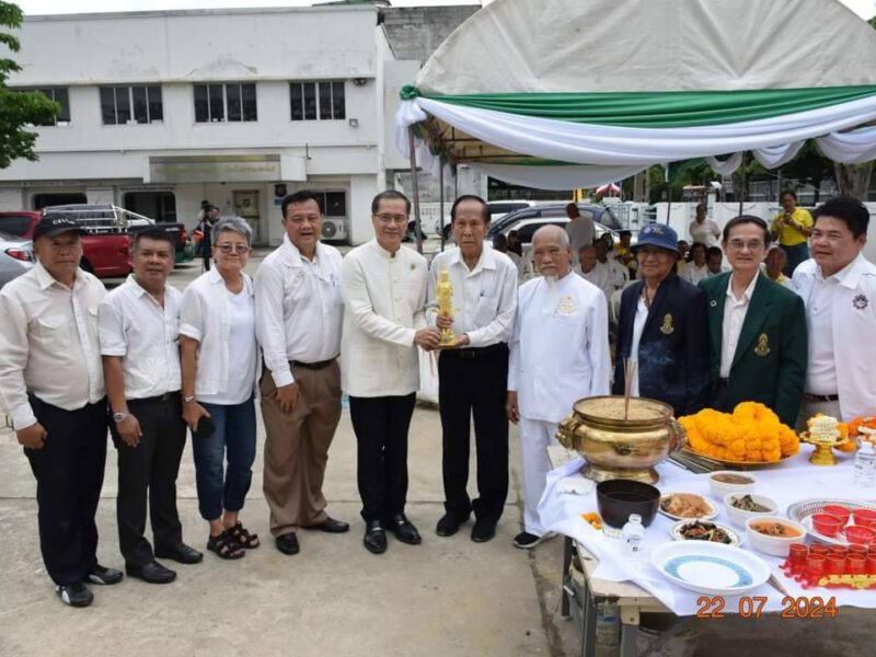 สมาคมหนังสือพิมพ์แห่งประเทศไทยในพระบรมราชูปถัมภ์ อัญเชิญ พระสยามเทวาธิราช ประดิษฐาน ณ ที่ทำการสมาคม