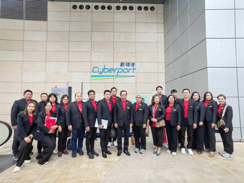 มทร.รัตนโกสินทร์ศึกษาดูงาน ณ ศูนย์พัฒนาอุตสาหกรรมเทคโนโลยีดิจิทัล (Cyberport) ฮ่องกง