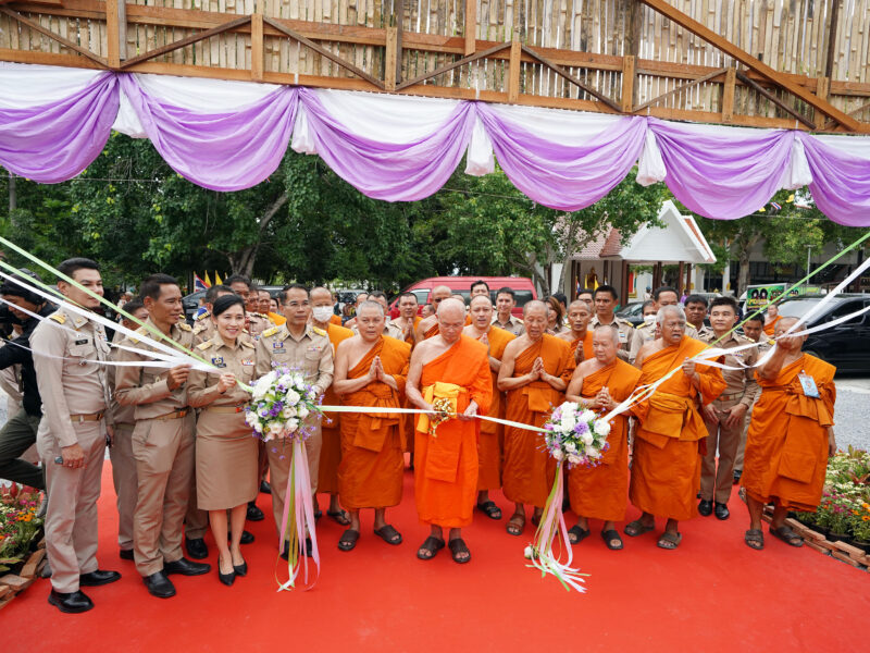 คณะกรรมการโครงการฯ“หมู่บ้านรักษาศีล 5”ลงพื้นที่นครปฐมตรวจเยี่ยม วัดศิลามูล