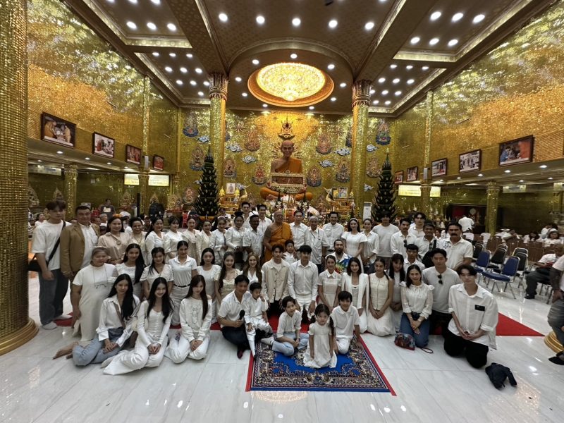ศิลปินดารา คนดังร่วมพิธีวิสาขบูชา ไหว้ครู 113 ปี ชาตกาล ครบ 20 ปี หลวงพ่อพูลละสังขาร