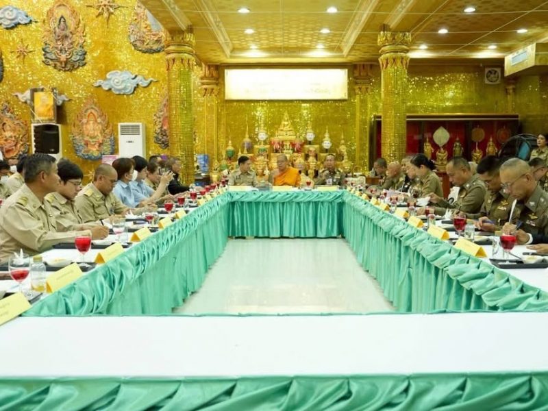 นครปฐม ประชุมและตรวจพื้นที่ เพื่อเตรียมการรับผู้แทนพระองค์ พระบาทสมเด็จพระเจ้าอยู่หัว