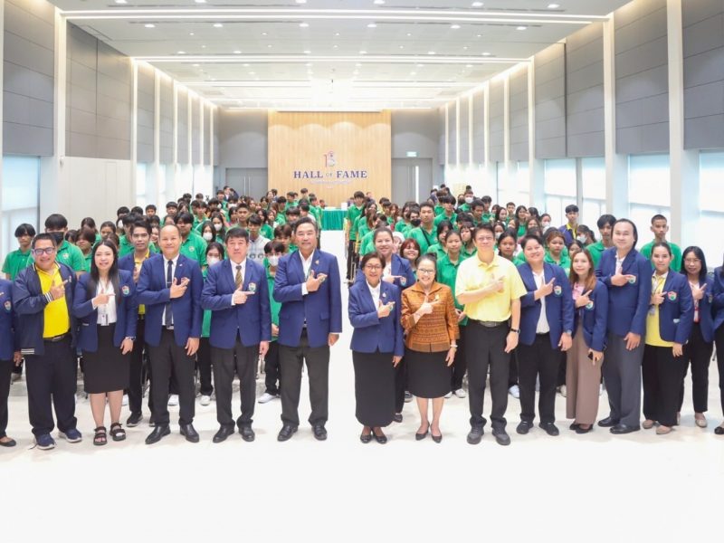 นนทบุรี  วิทยาลัยเทคโนโลยีปัญญาภิวัฒน์ปฐมนิเทศนักเรียนปีการศึกษาใหม่2568