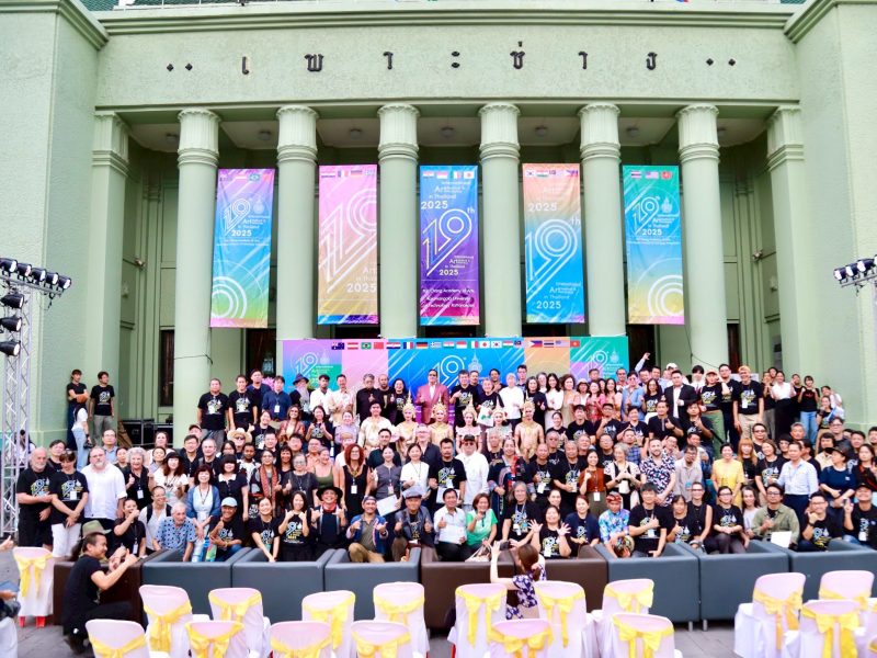มทร.รัตนโกสินทร์ วิทยาลัยเพาะช่าง เปิดนิทรรศการโครงการ 19th International Art Festival and Art Workshop in Thailand 2025