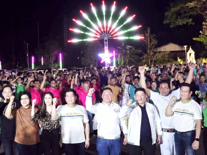 ดร.หิมาลัย ผิวพรรณ ร่วมพิธีเปิดศูนย์ประสานงานพรรคกล้าธรรม จ.พิจิตร