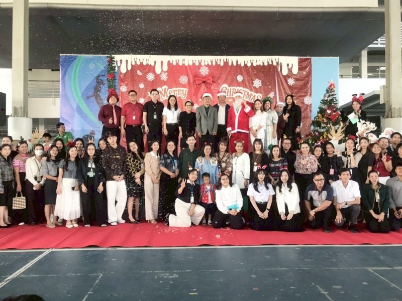 นนทบุรี  วิทยาลัยเทคโนโลยีปัญญาภิวัฒน์จัดกิจกรรมเทศกาลวันคริสต์มาส