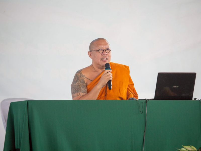 หลวงพี่น้ำฝน เป็นประธานเปิดการอบรมกิจกรรม“เยาวชนรุ่นใหม่ใฝ่ใจธรรมะ”(โครงการวิถีพุทธ)