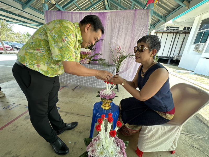 โรงพยาบาลสามพราน สืบสานประเพณีไทย วันสงกรานต์ปี 2569