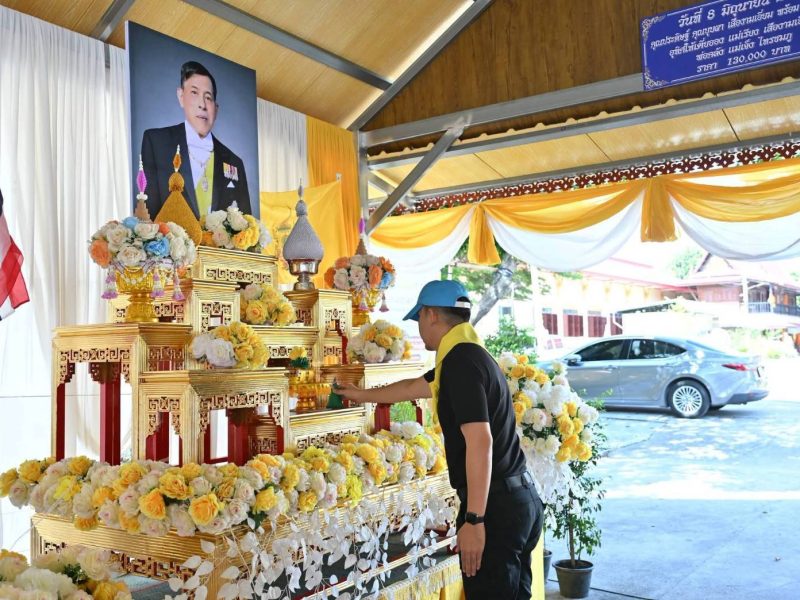 นครปฐม จัดจิตอาสารวมพลังสร้างสัปปายะสู่วัดด้วยวิถี 5 ส เฉลิมพระเกียรติ