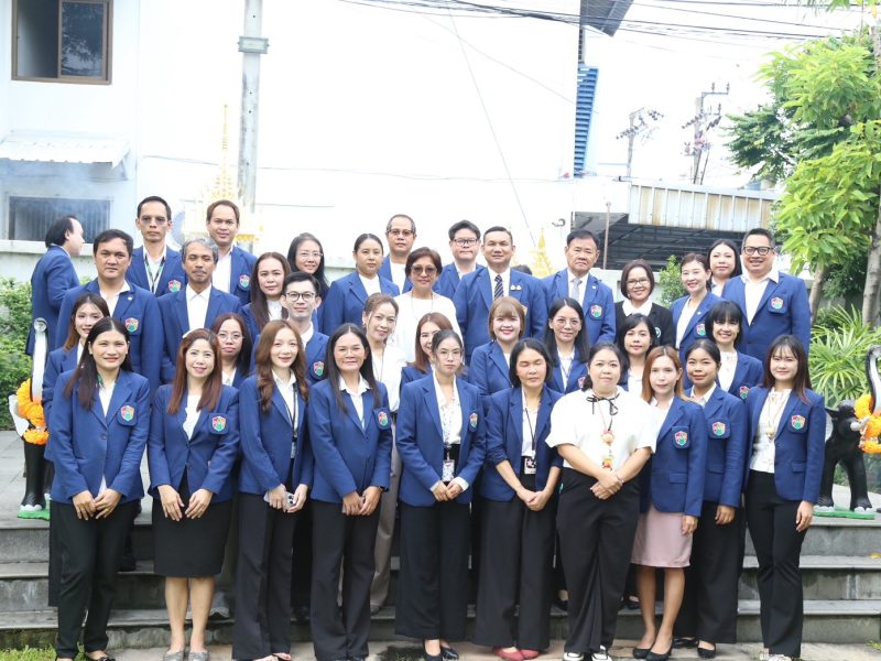นนทบุรี วิทยาลัยเทคโนโลยีปัญญาภิวัฒน์ทำบุญสำนักวิชาการใหม่“ห้องนวัตกรรมปัญญา”