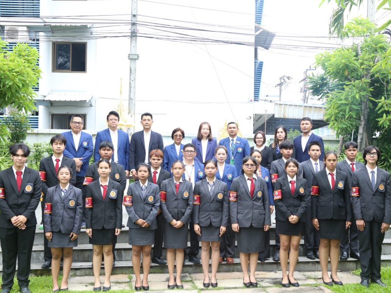 นนทบุรี  วิทยาลัยเทคโนโลยีปัญญาภิวัฒน์จัดพิธีไหว้ครู